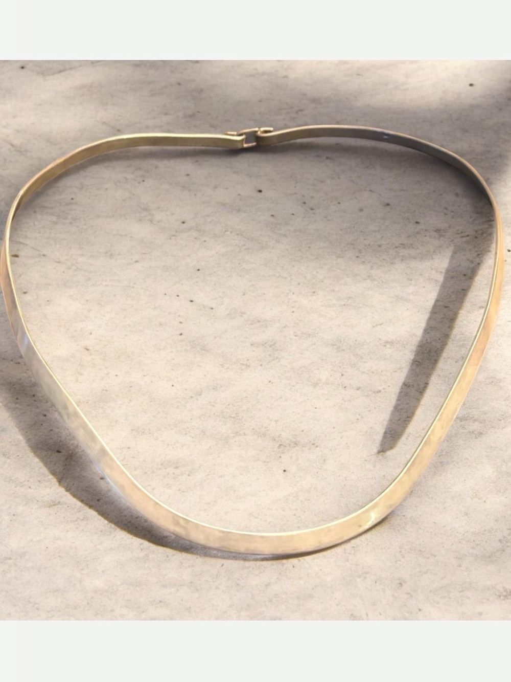 Vintage Silpada sterling silver 925 oval choker collar 16” necklace